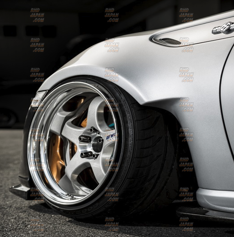 TodorokiJidousha KMO Wide Front Fender Version 1 Without Extension - BRZ ZC6 86 ZN6